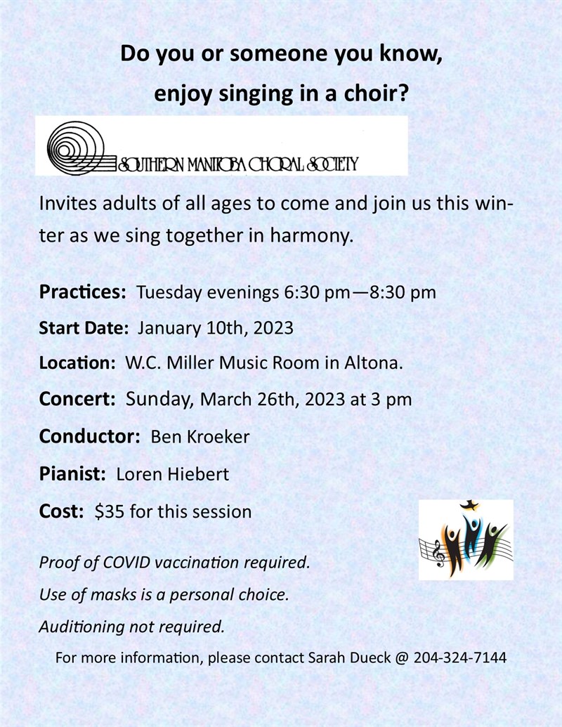 Southern Manitoba Choral Society