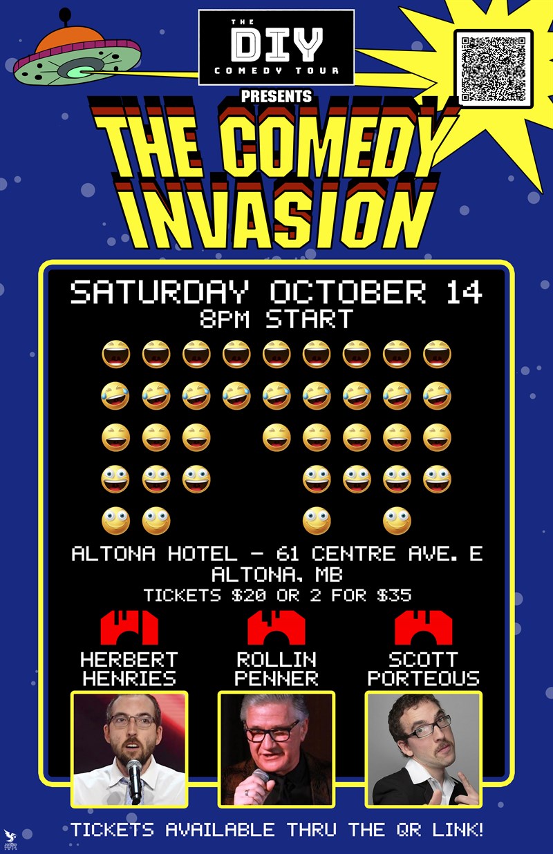 DIY Comedy Tour presents: The Comedy Invasion