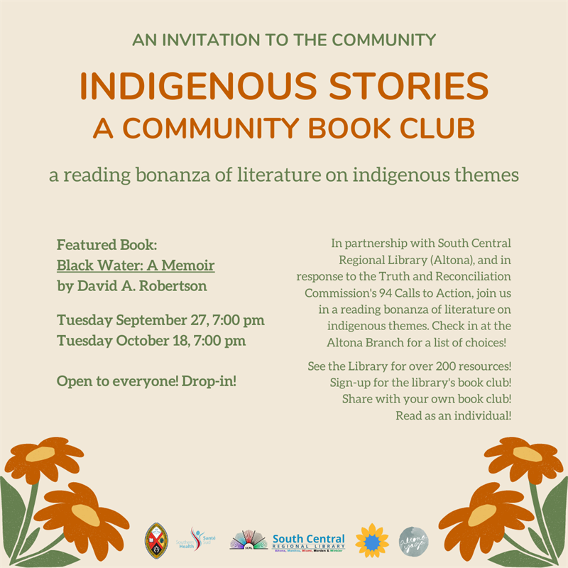 Indigenous Stories: A Community Book Club