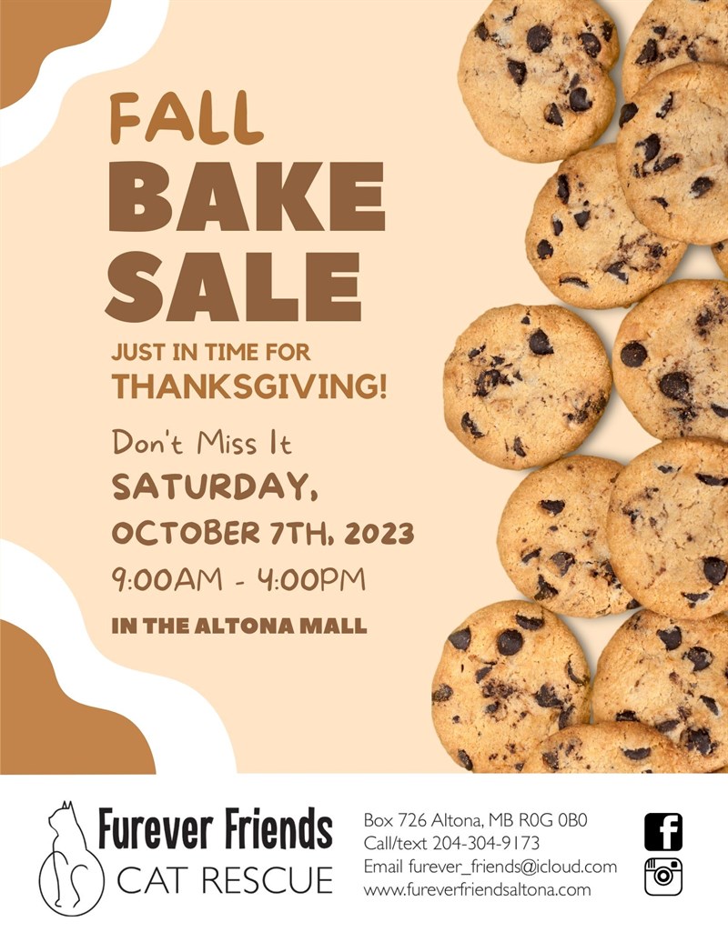 Fall Bake Sale