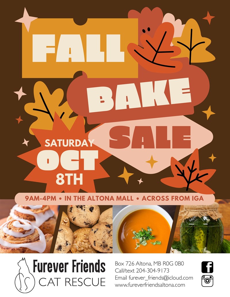 Fall Bake Sale