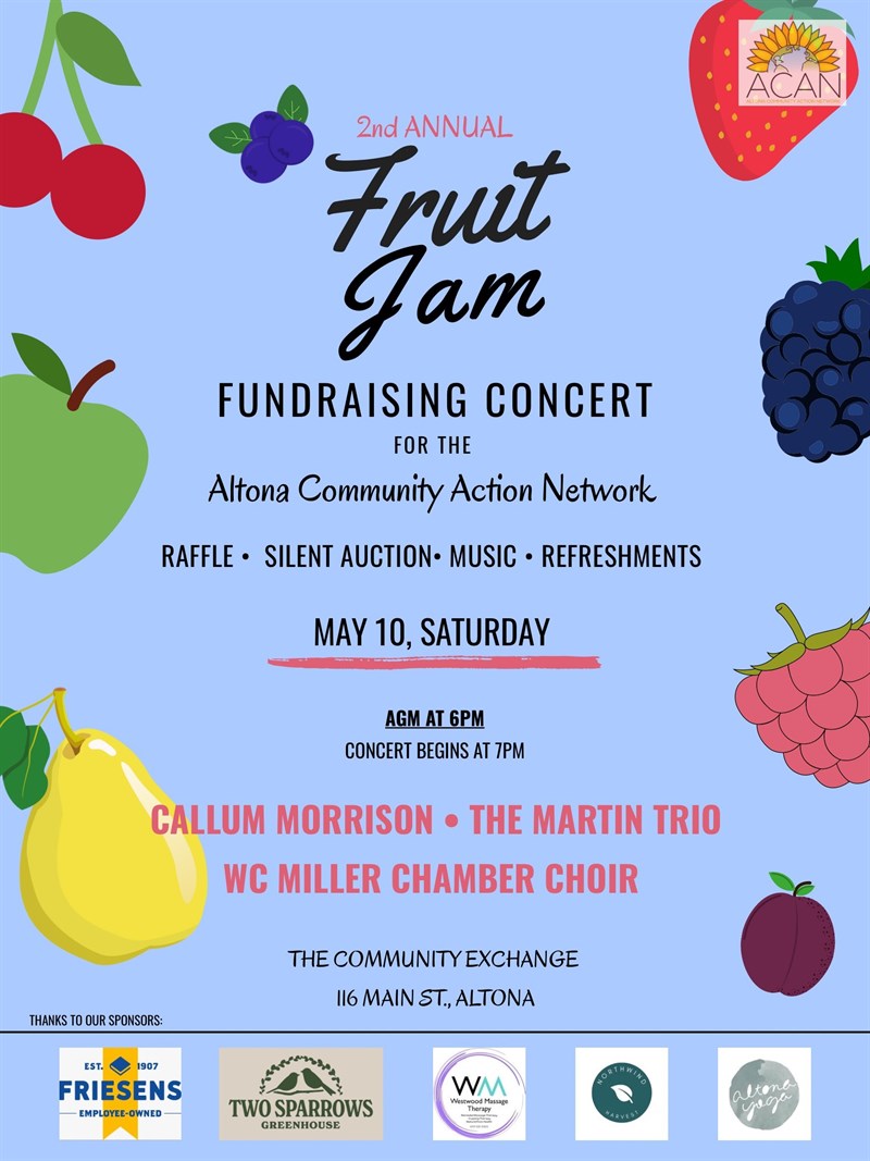Fruit Jam: Fundraising Concert