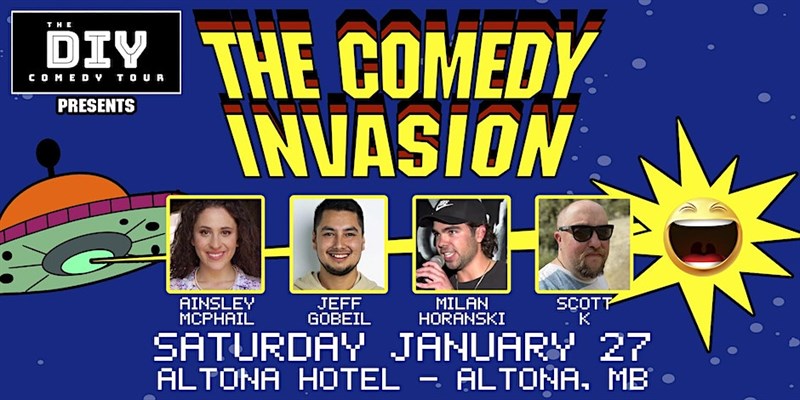 DIY Comedy Tour presents - The Comedy Invasion