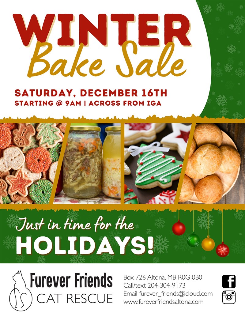 Winter Bake Sale
